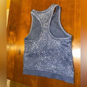 lululemon Ebb To Street Cropped Racerback Tank Top | Color: Blue | Size: 2